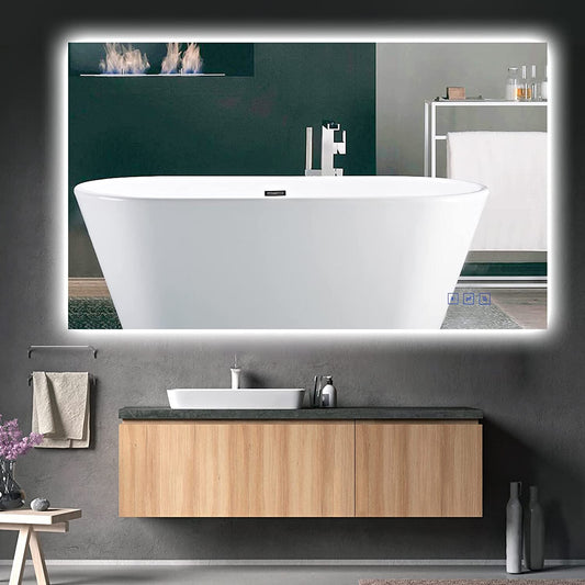 Dura Space 60'' * 36'' Led Lighted Bathroom Mirror - Almondscove