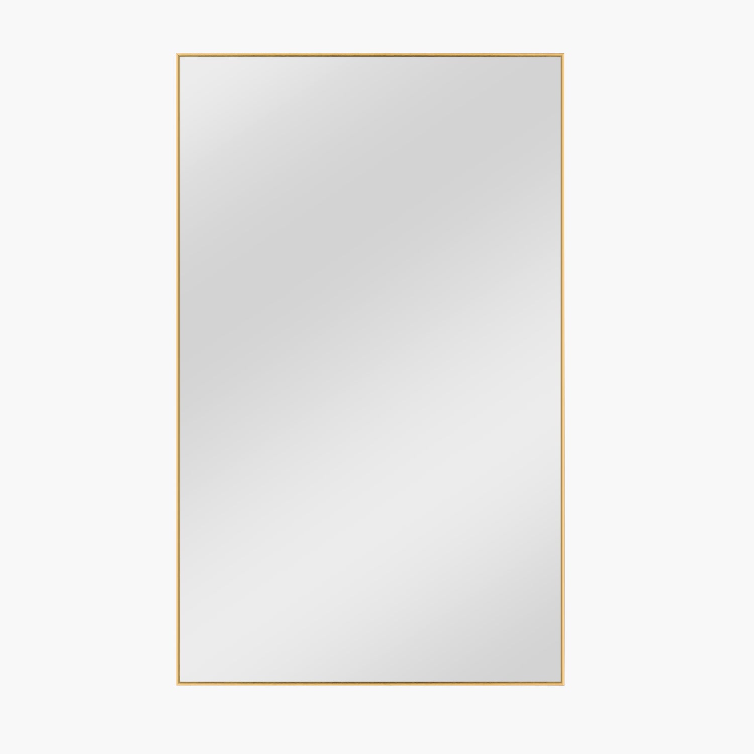 Minimal Metal Framed Bathroom Vanity Mirror - Almondscove