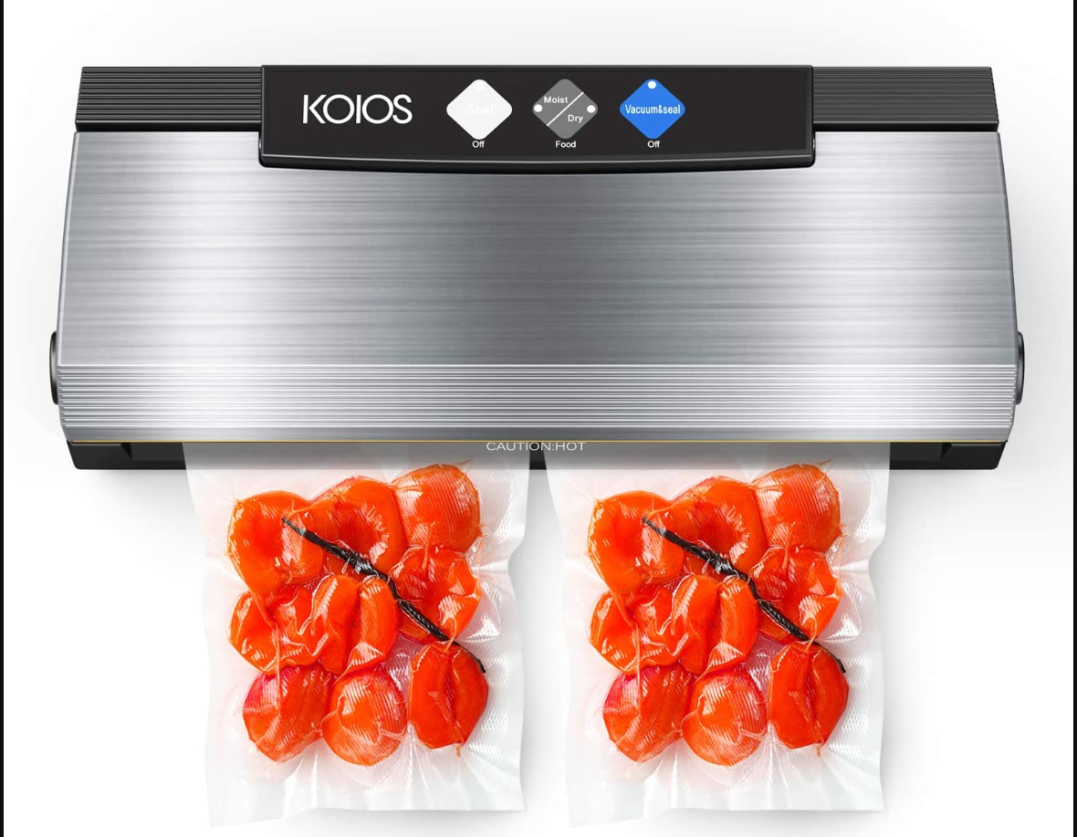 KOIOS Vacuum 80Kpa Automatic Food Sealer with Cutter - Almondscove