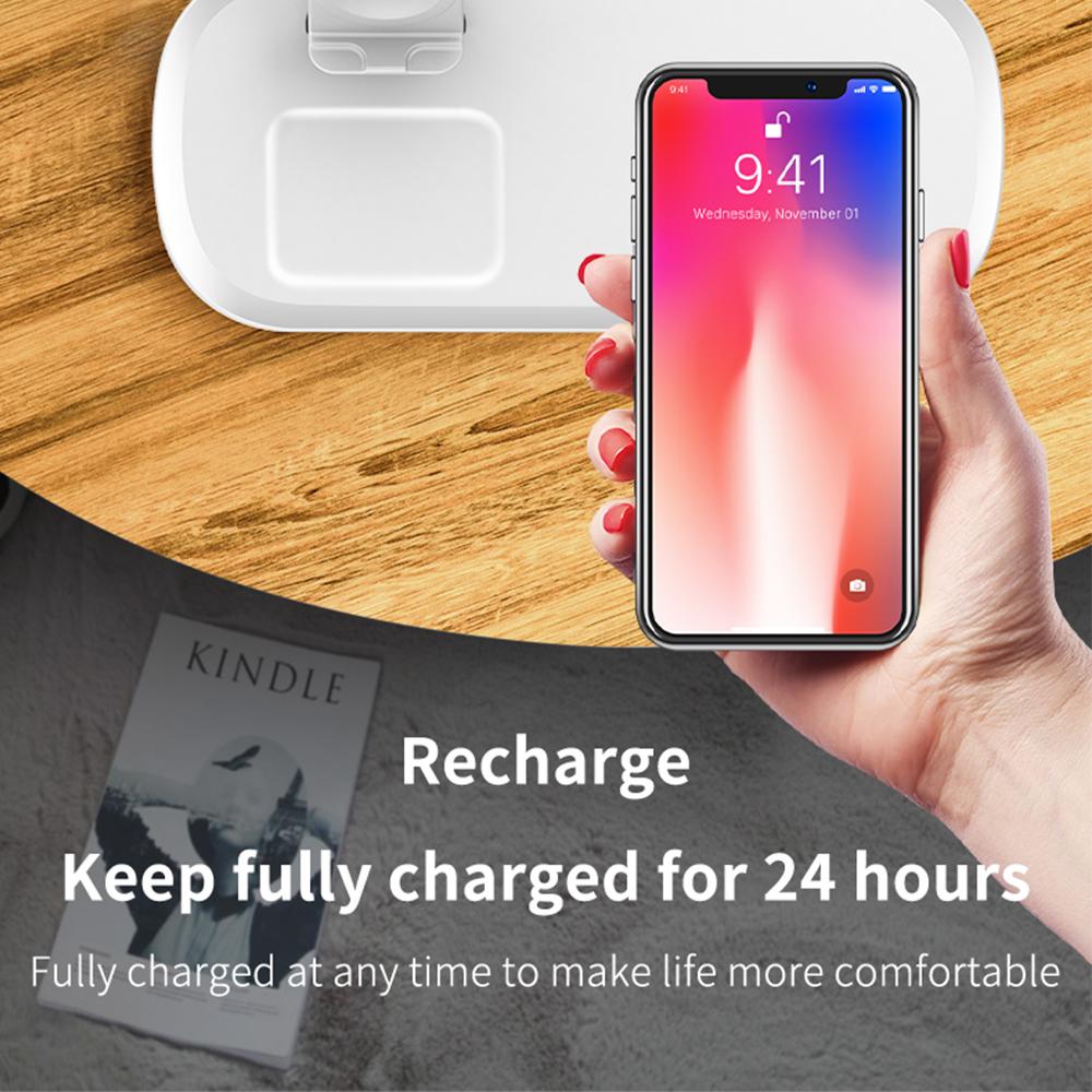 15W 3 In 1 Fast Wireless Charger For Iphone 12 iWatch AirPords SP - Almondscove