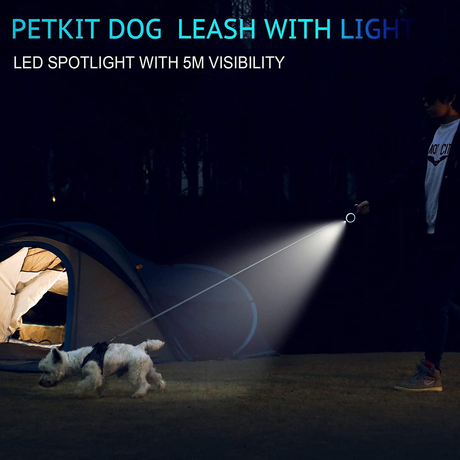 Instachew PETKIT Go Shine Max Leash, Petkit - Almondscove