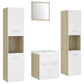 Bathroom Furniture Set Chipboard Indoor Storage Multi Colors/Sizes - Almondscove