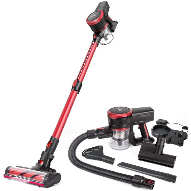 MOOSOO Cordless Vacuum K17 2021 Telescopic Rod - Almondscove