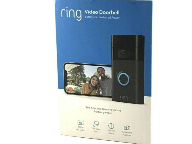Ring Video Doorbell 1080p HD video, improved motion detection,Wi-Fi Enabled HD Camera ,easy installation - Almondscove