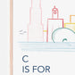 C is for Chicago Art Print - Almondscove