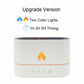 Essential Oil Diffuser With Flaming Effect And Timer - Almondscove