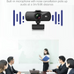 Webcam 2K Full HD 1080P Web Camera Autofocus With Microphone - Almondscove