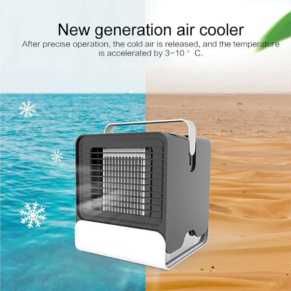 USB Mini Negative Ion Cool Fan Air Conditioner - Almondscove