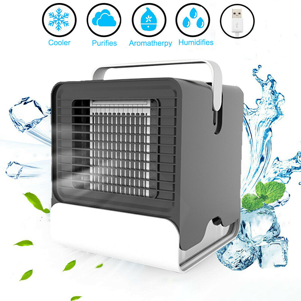 USB Mini Negative Ion Cool Fan Air Conditioner - Almondscove